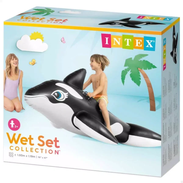 Felfújható gumi bálna - Intex - Image 2