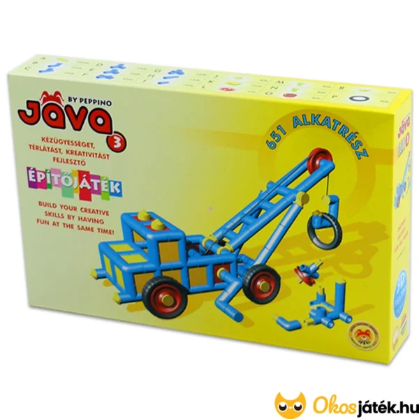 Java 3 építőjáték