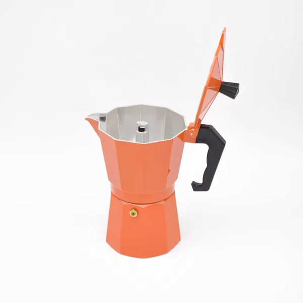 Caffettiera Moka Kotyogós kávéfőző, 3 személyes, Több színben - Image 5