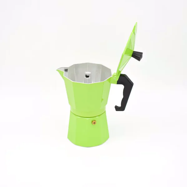 Caffettiera Moka Kotyogós kávéfőző, 3 személyes, Több színben - Image 3