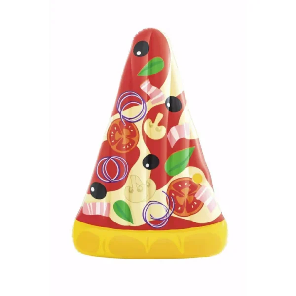 Pizza alakú felfújható úszómatrac, napozómatrac