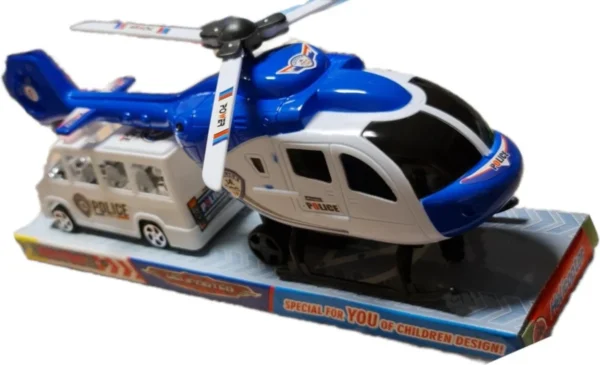 Rendőr helikopter rendőr busszal - Image 4