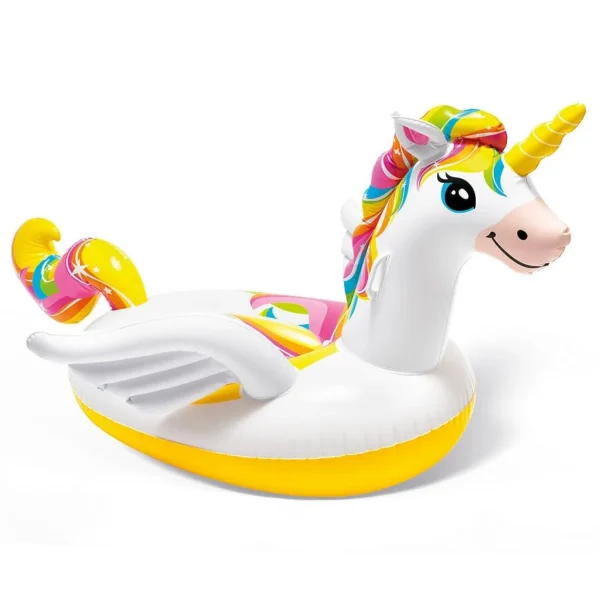 Unikornisos felfújható gumimatrac, napozómatrac - Intex - Image 3